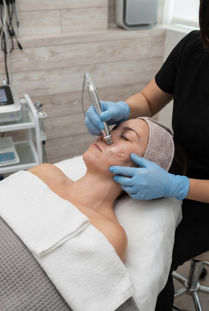 Acne Scar Reduction Facial