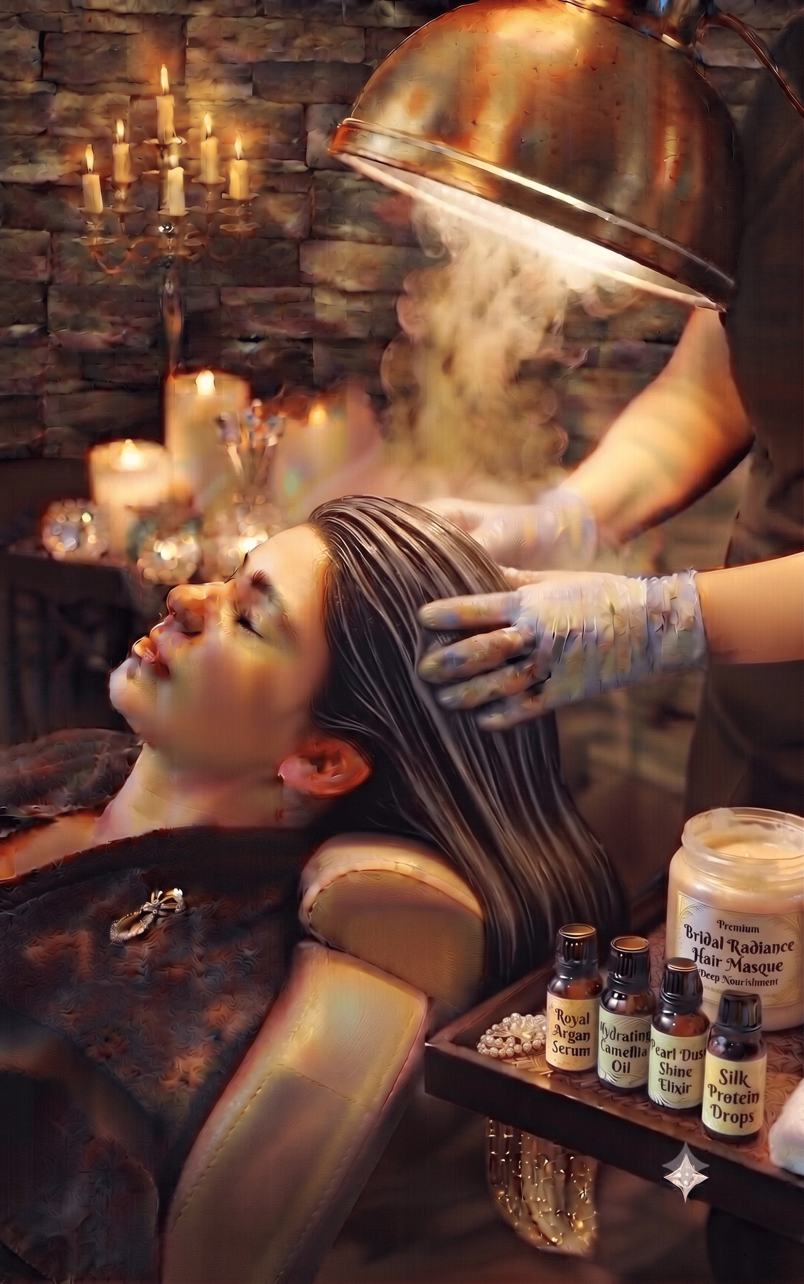 Pre-Bridal Hair Spa